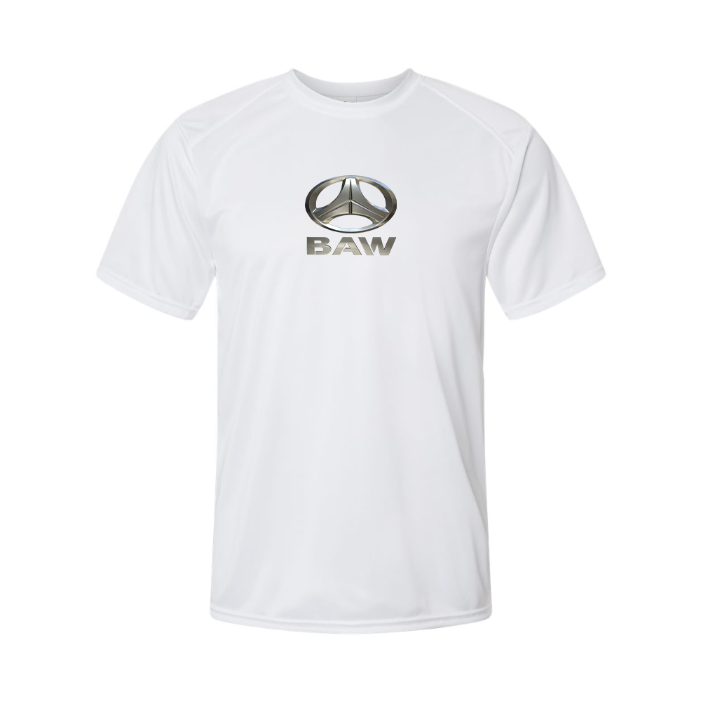 Men's Beijing Automobile Works Logo Polyester T-Shirt
