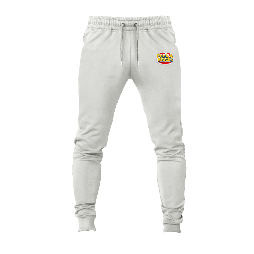 Men's Peek A Blocks Logo Joggers Sweatpants