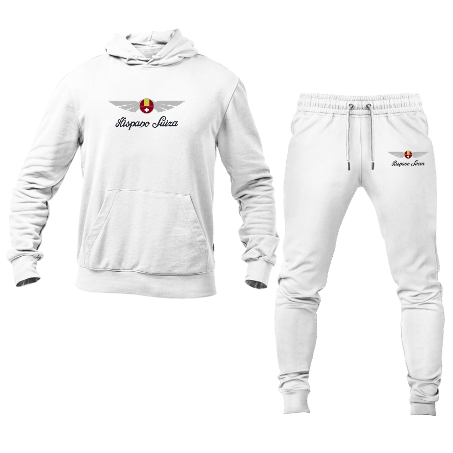 Men's Hispano Suiza Logo Hoodie Joggers Set