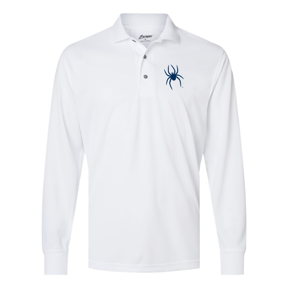 Men's Richmond Spiders Logo Paragon Prescott Long Sleeve Polo