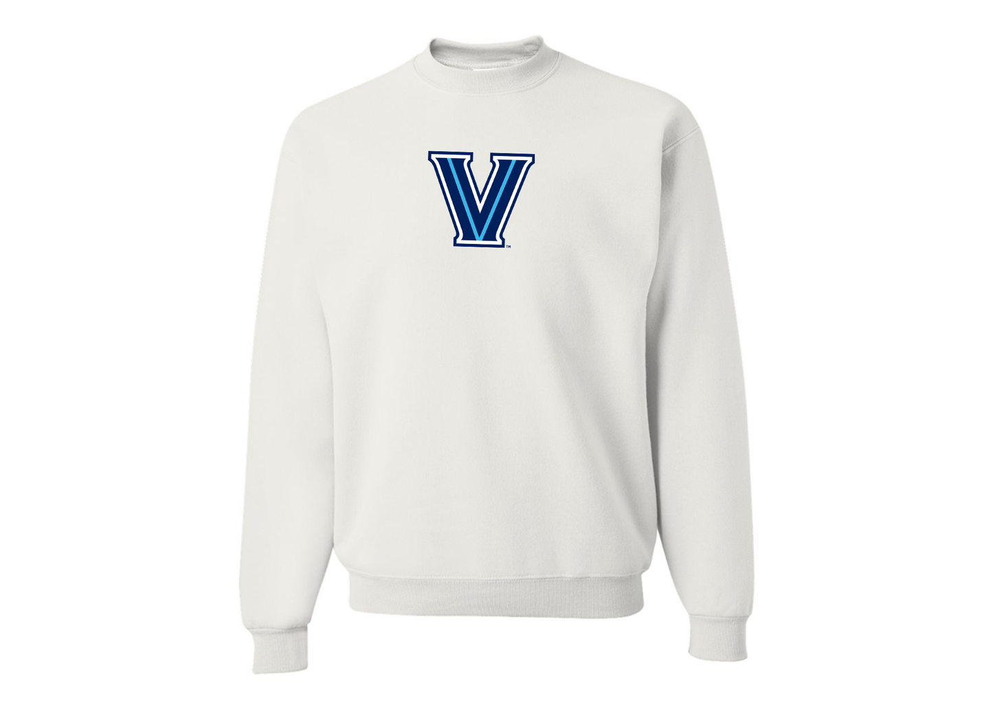 Men's Villanova Wildcats JERZEES NuBlend Crewneck Sweatshirt