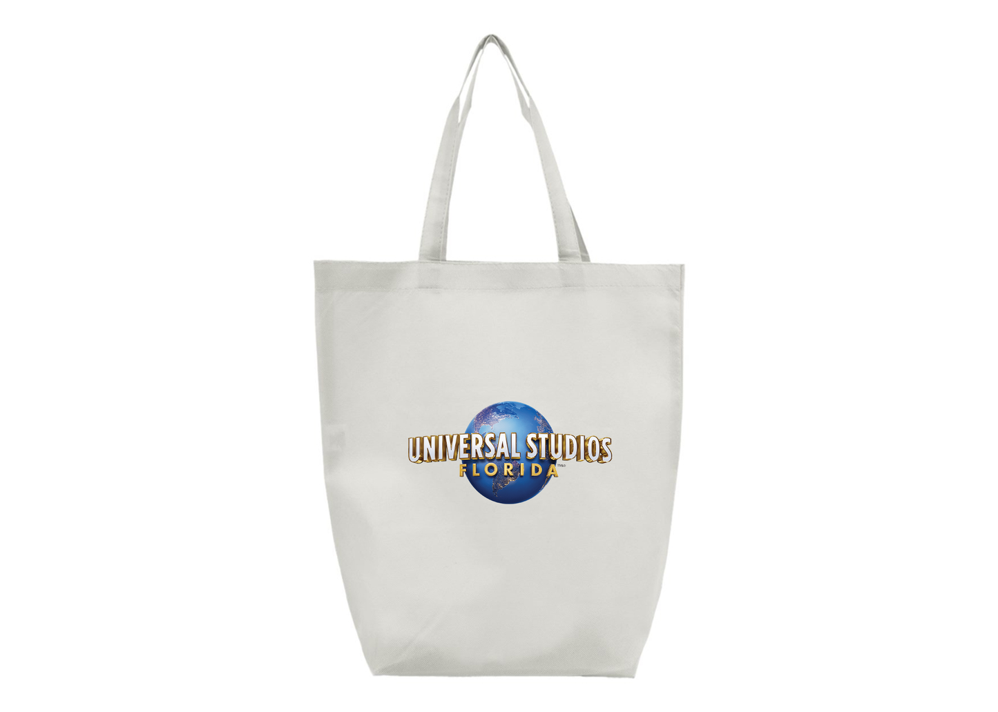Universal Studios Florida Q-Tees Non-Woven Gusset Bottom Tote