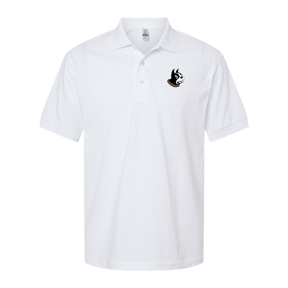 Men's Wofford Terriers Gildan Dry Blend Jersey Polo