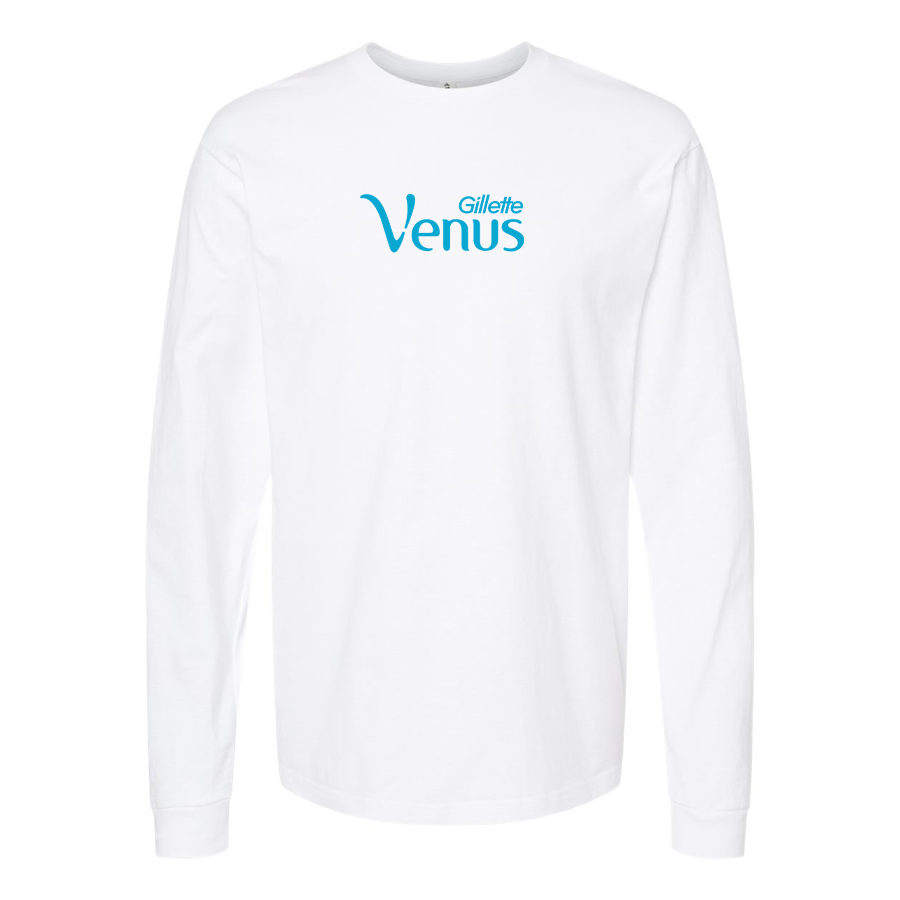 Youth Gillette Venus Logo Cotton Long Sleeve T-Shirt