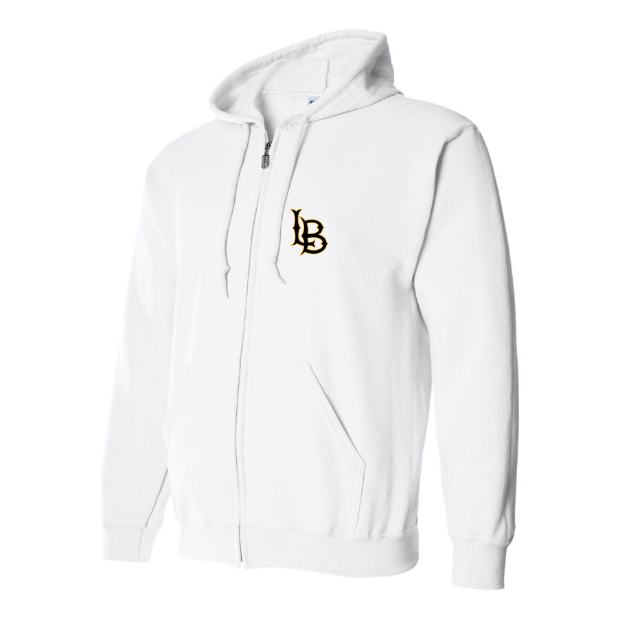 Men's Long Beach State 49ers Logo Zipper Hoodie