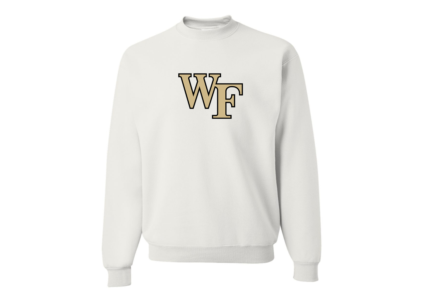 Men's Wake Forest Demon Deacons JERZEES NuBlend Crewneck Sweatshirt