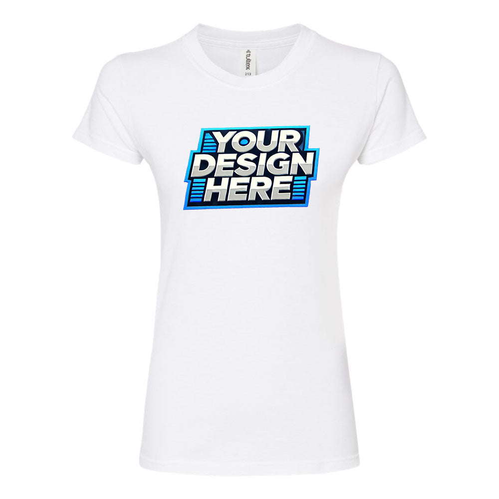 Customize - Tultex - Women's Fine Jersey Slim Fit T-Shirt - 213