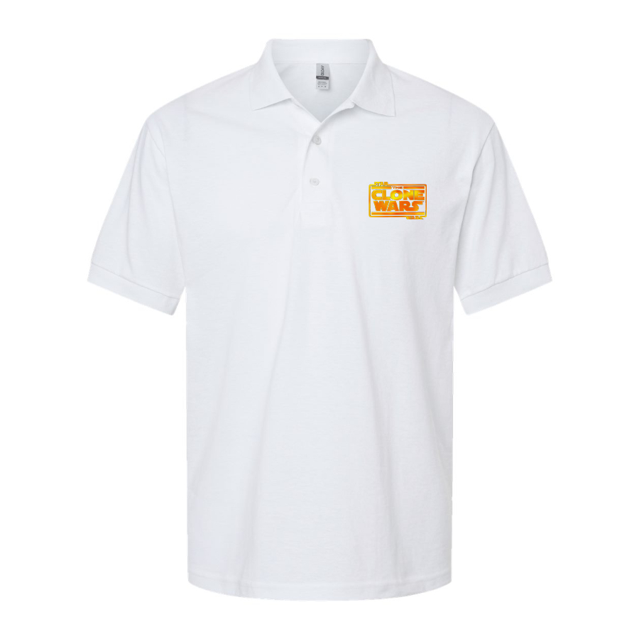 Men's The Clone wars Logo Dry Blend Polo