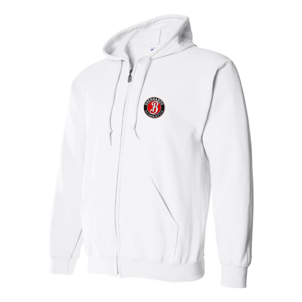 Men's Brennabor Werke Logo Zipper Hoodie