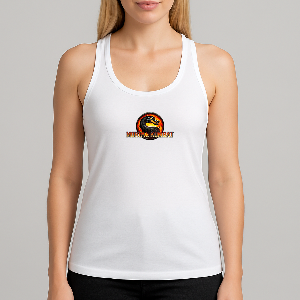 Women’s Mortal Kombat Game Racerback Tank Top