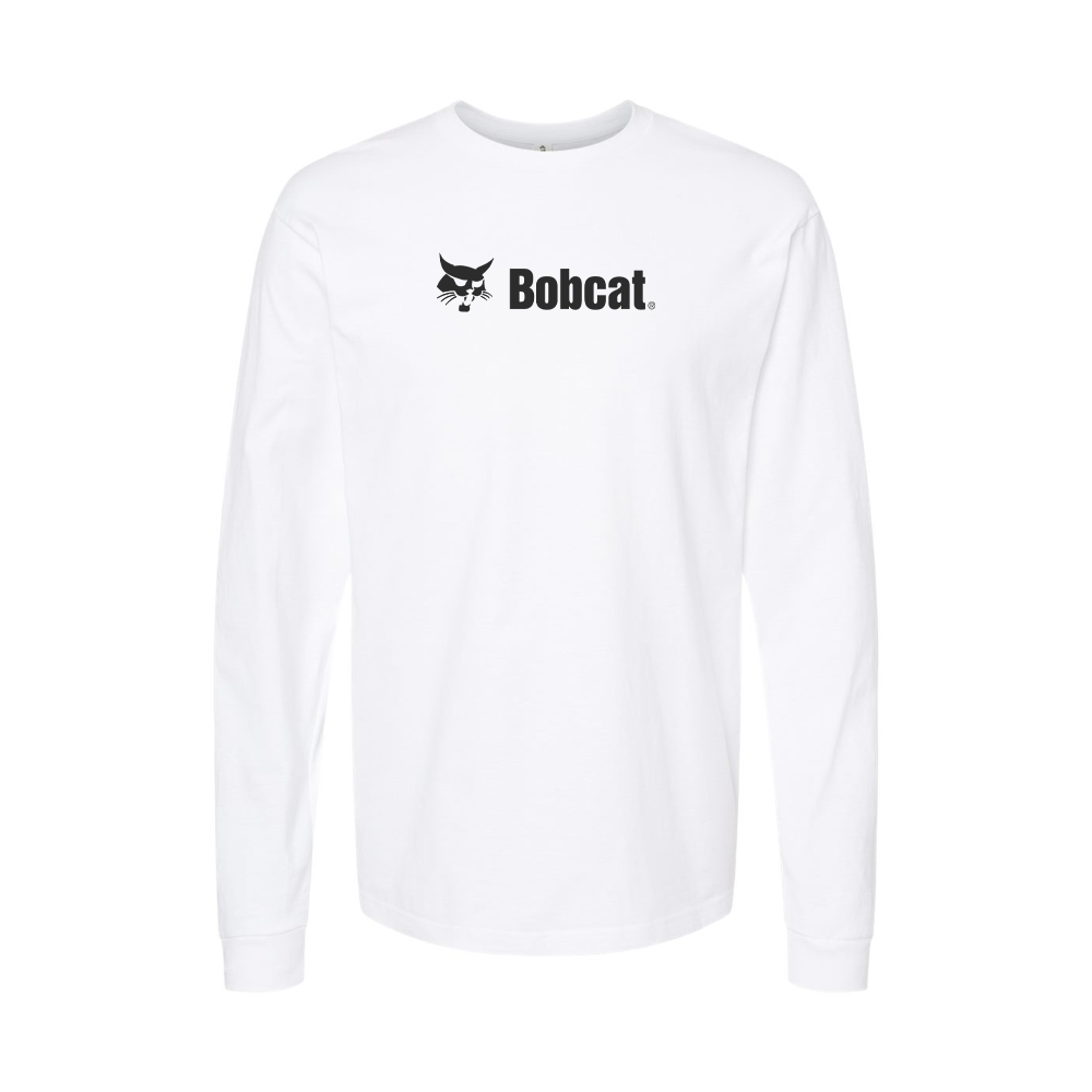 Men's Bobcat Company Logo Long Sleeve T-Shirt