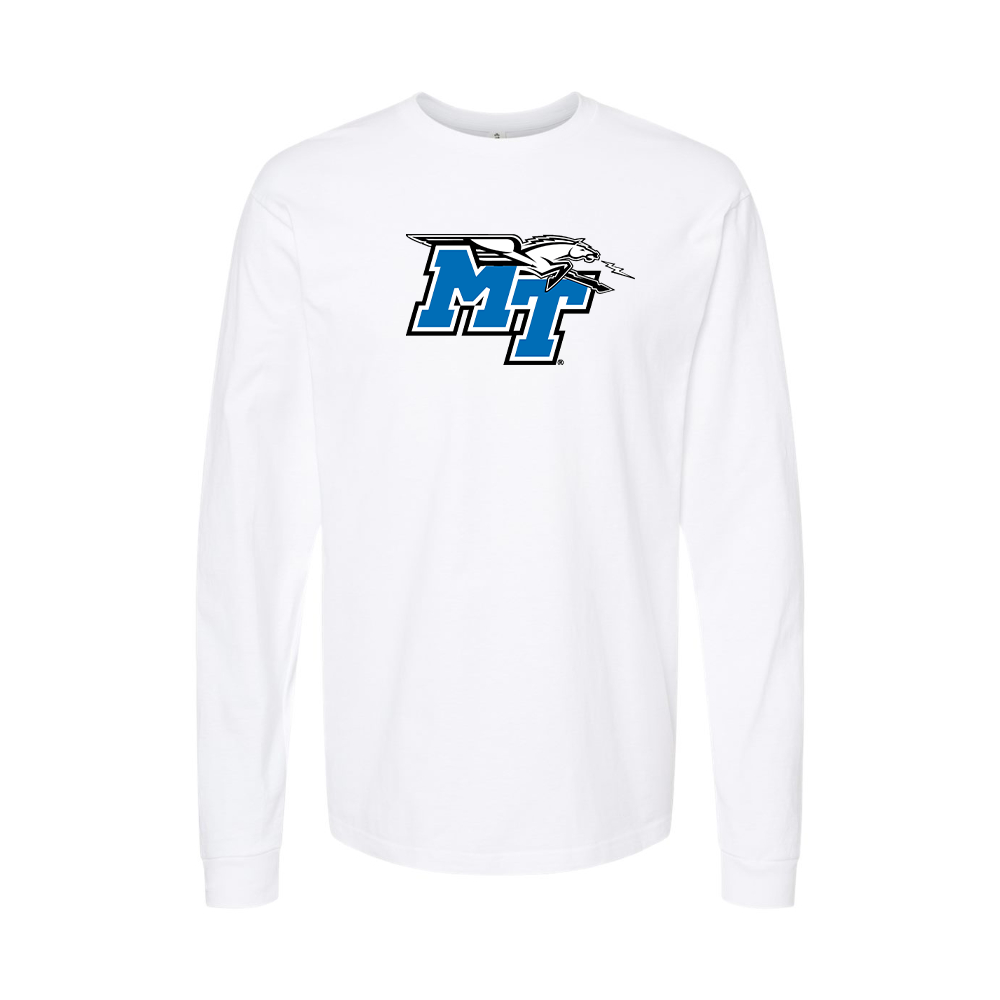 Men's Middle Tennessee Blue Raiders LogoLong Sleeve T-Shirt