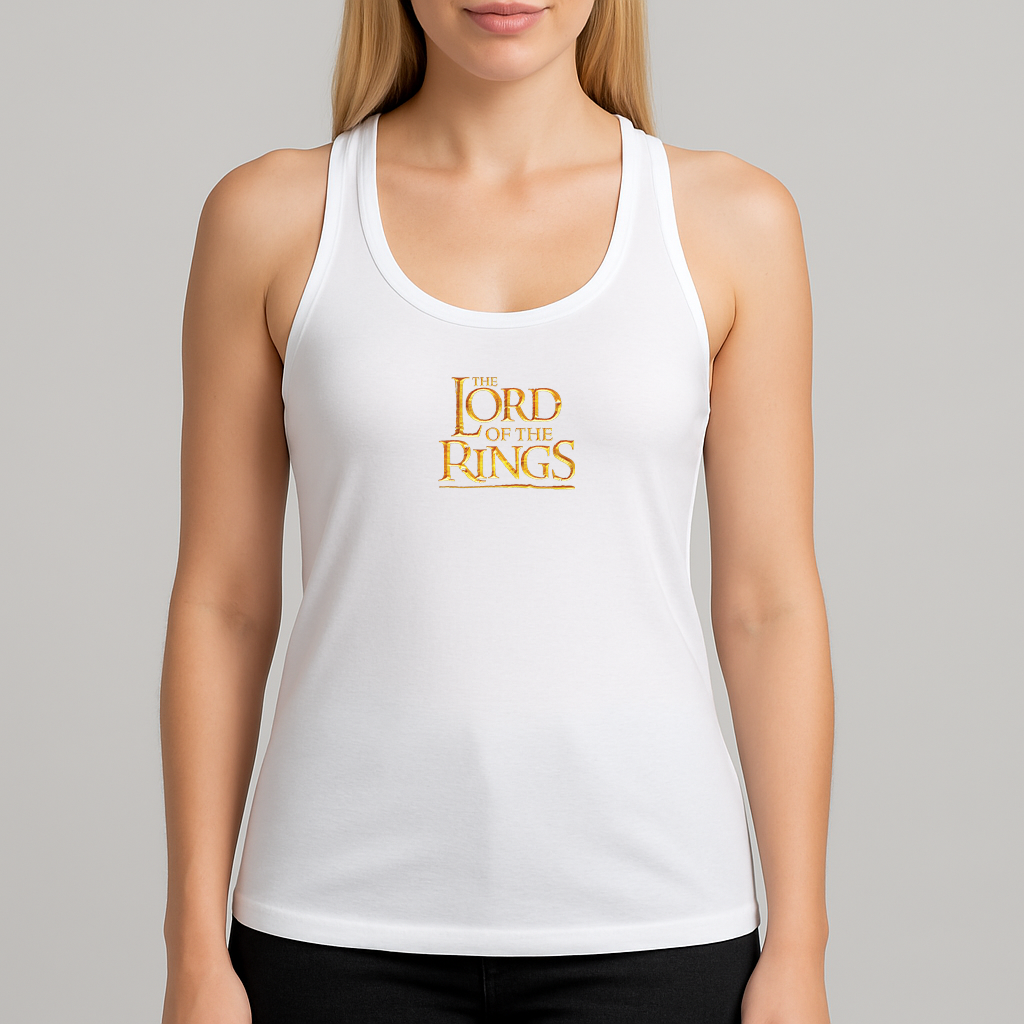 Women's The Lord of the Rings Movie Racerback Tank Top
