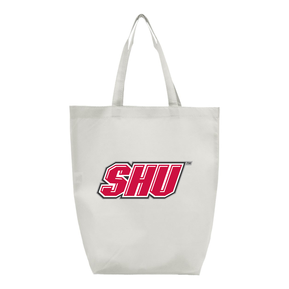 Sacred Heart Pioneers Logo Q-Tees Non-Woven Gusset Bottom Tote