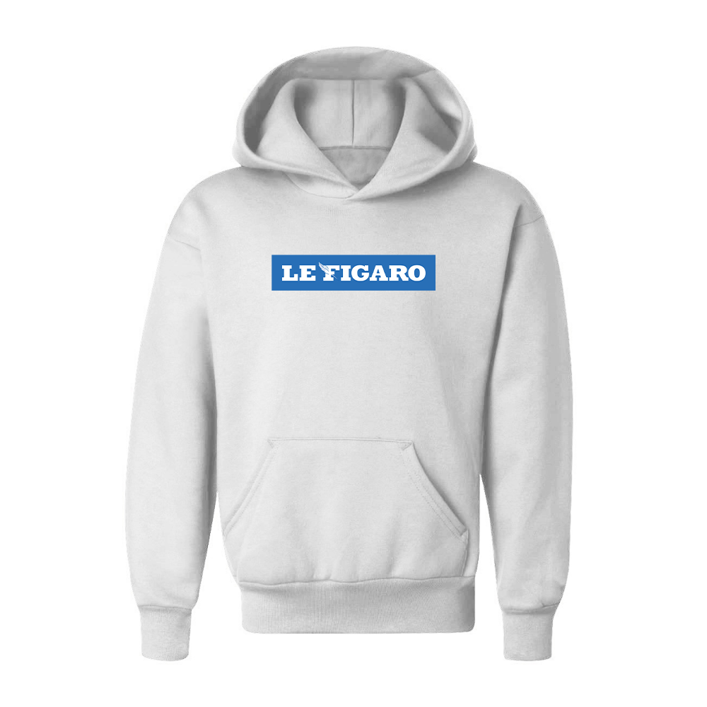 Youth Le Figaro Logo Pullover Hoodie
