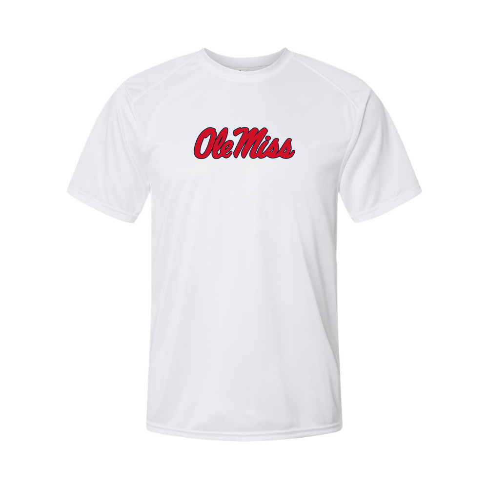Men's Mississippi Rebels Logo Polyester T-Shirt
