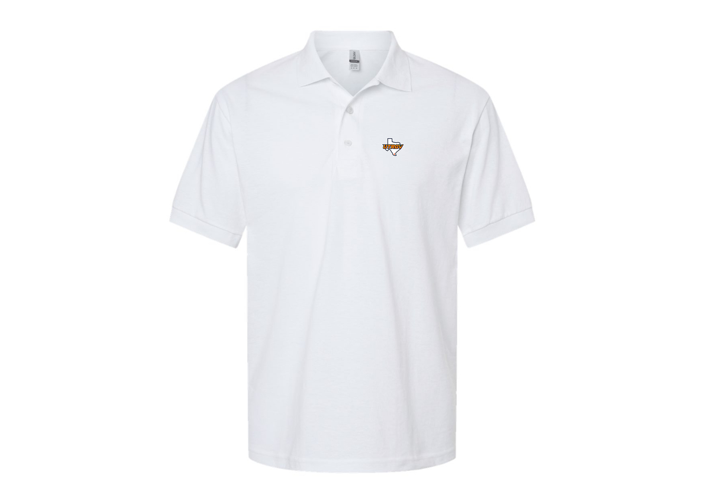Men's UTRGV Vaqueros Gildan Dry Blend Jersey Polo