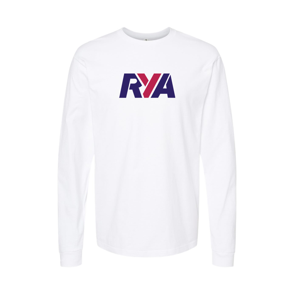Youth Rya Logo Cotton Long Sleeve T-Shirt