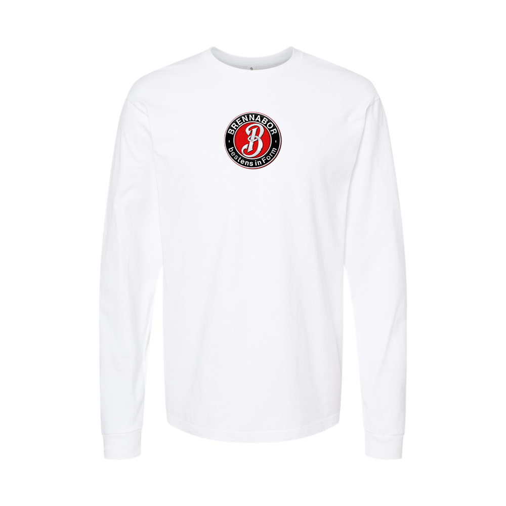 Youth Brennabor Werke Logo Cotton Long Sleeve T-Shirt