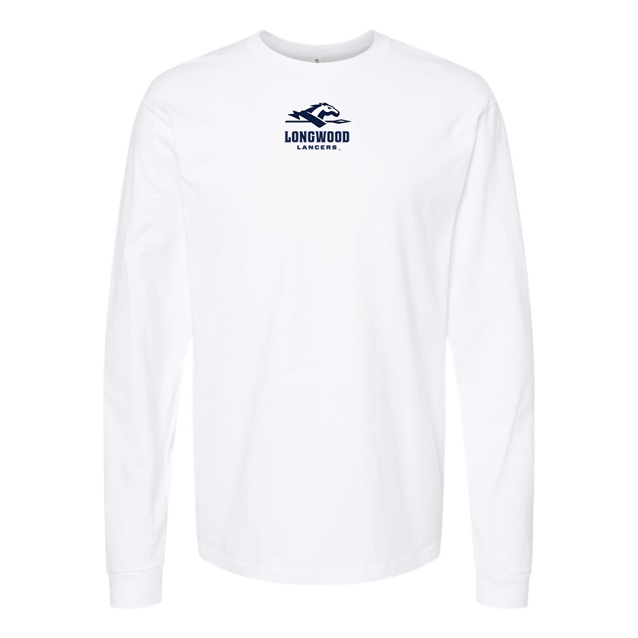 Youth Longwood Lancers Logo Cotton Long Sleeve T-Shirt