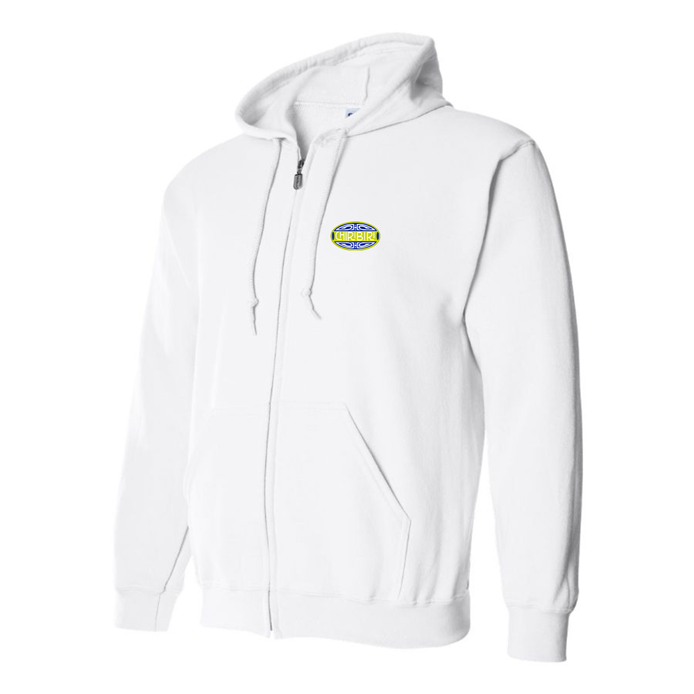 Men's Chiribiri Logo Zipper Hoodie