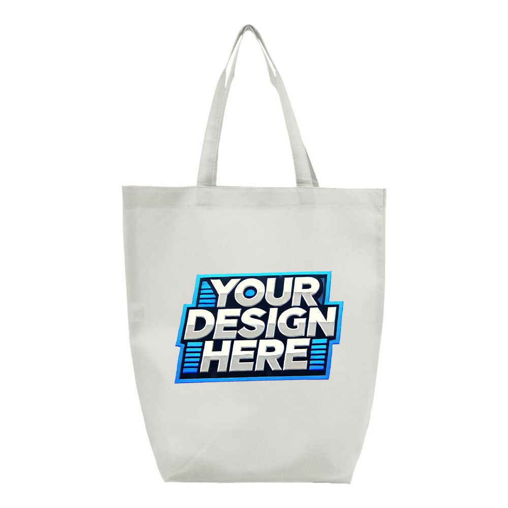 Customize - Q-Tees - Non-Woven Gusset Bottom Tote - Q1251