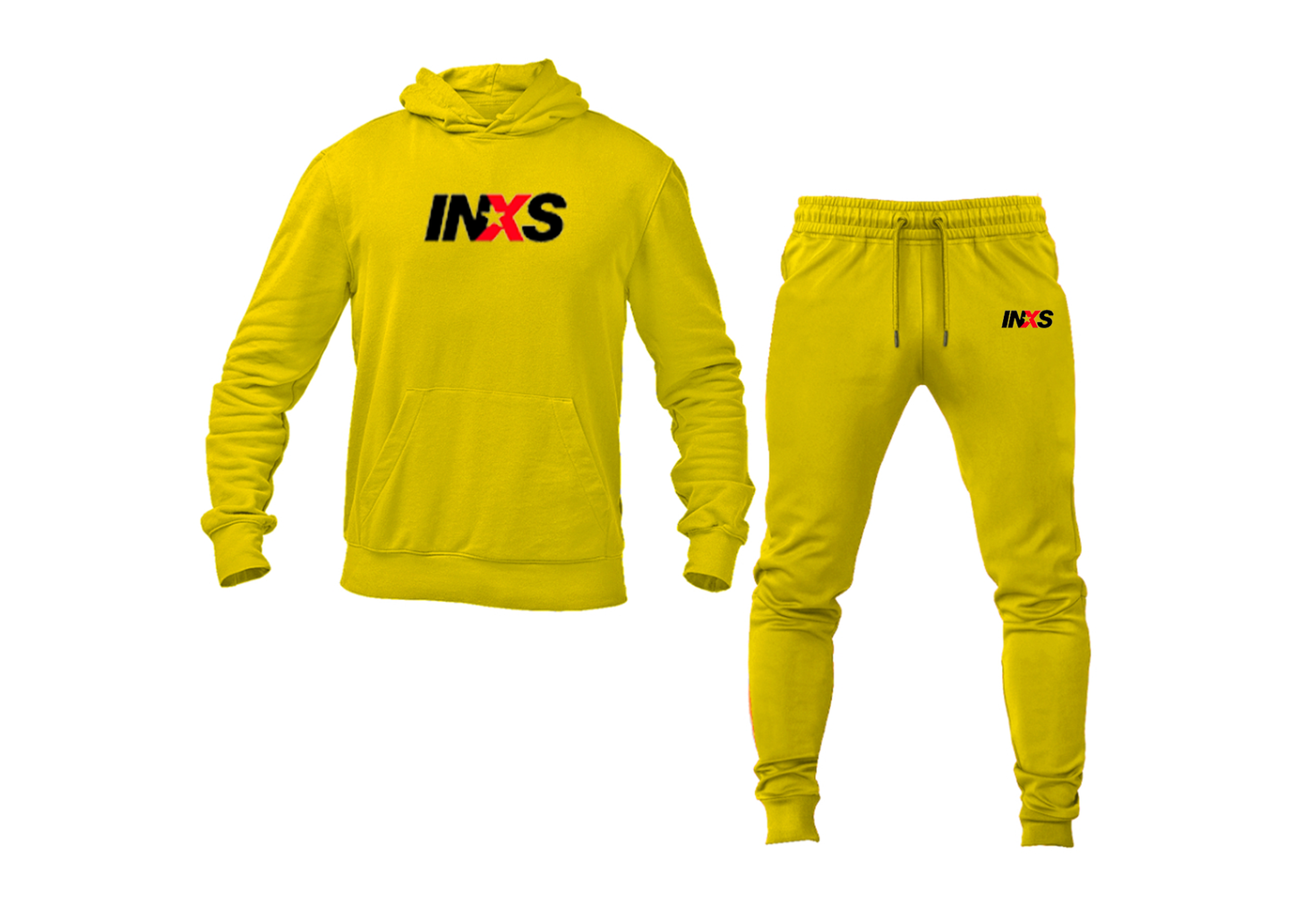 Men's INXS Logo Hoodie Joggers Set