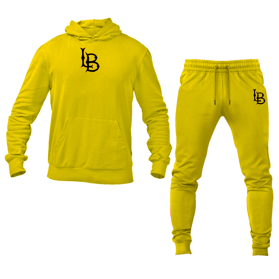 Men's Long Beach State 49ers Logo Hoodie Joggers Set