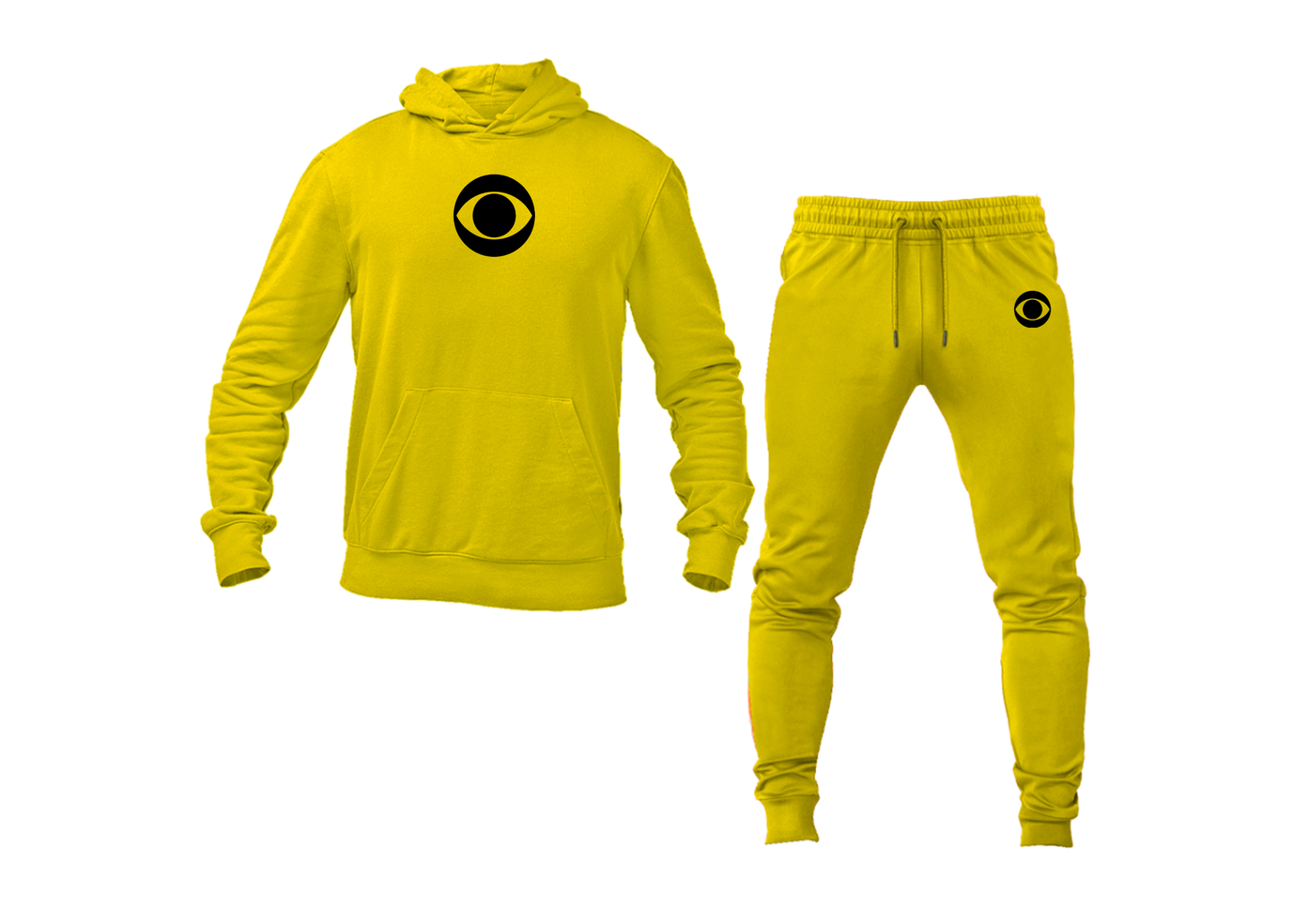 Men's CBS Logo Hoodie Joggers Set
