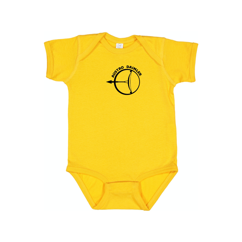 Austro Daimler Logo Baby Romper Onesie