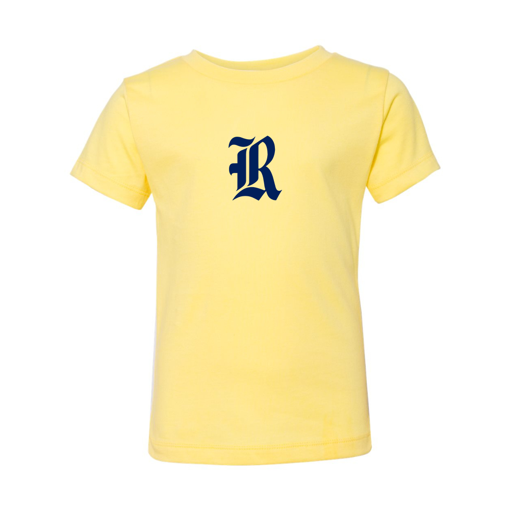 Rice Owls Logo BELLA CANVAS Toddler Jersey Tee