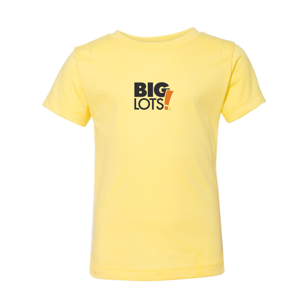 Big Lots Logo BELLA CANVAS Toddler Jersey Tee