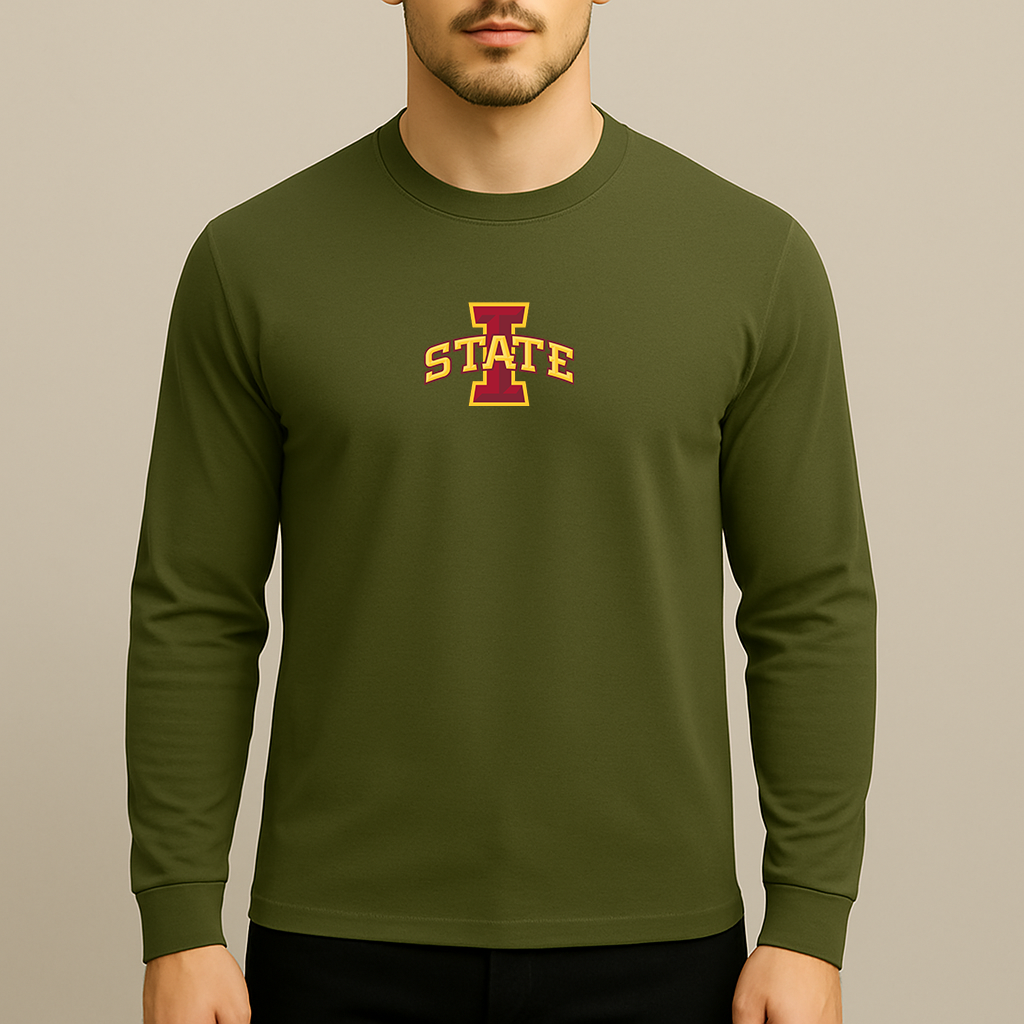 Men's Iowa State Cyclones Logo Long Sleeve T-Shirt