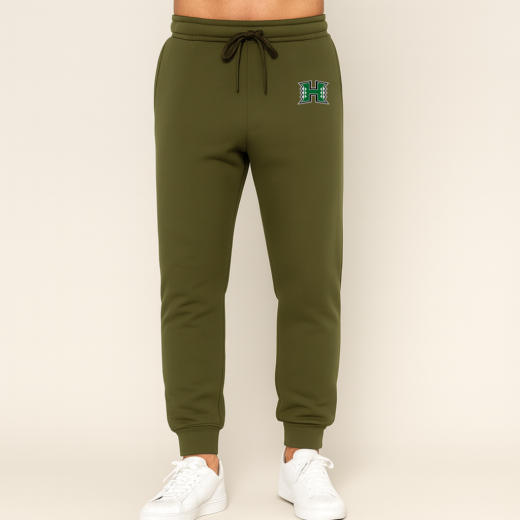 Men's Hawaii Warriors Logo Joggers Sweatpants