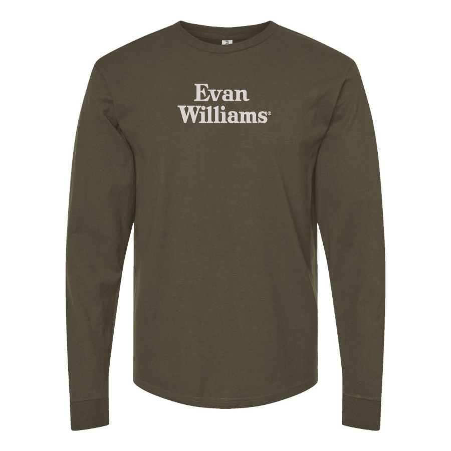 Men's Evan Williams Logo Long Sleeve T-Shirt