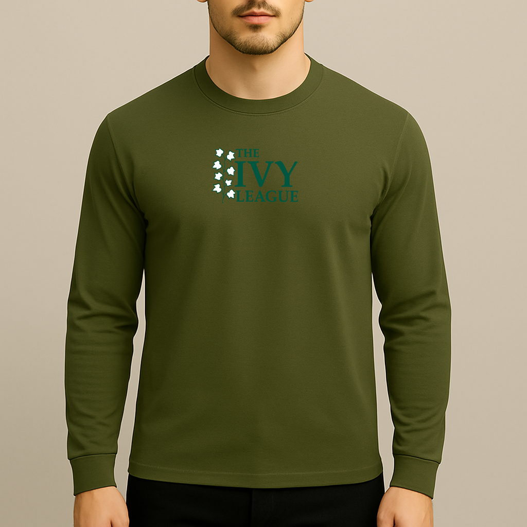 Men's Ivy League Logo Long Sleeve T-Shirt