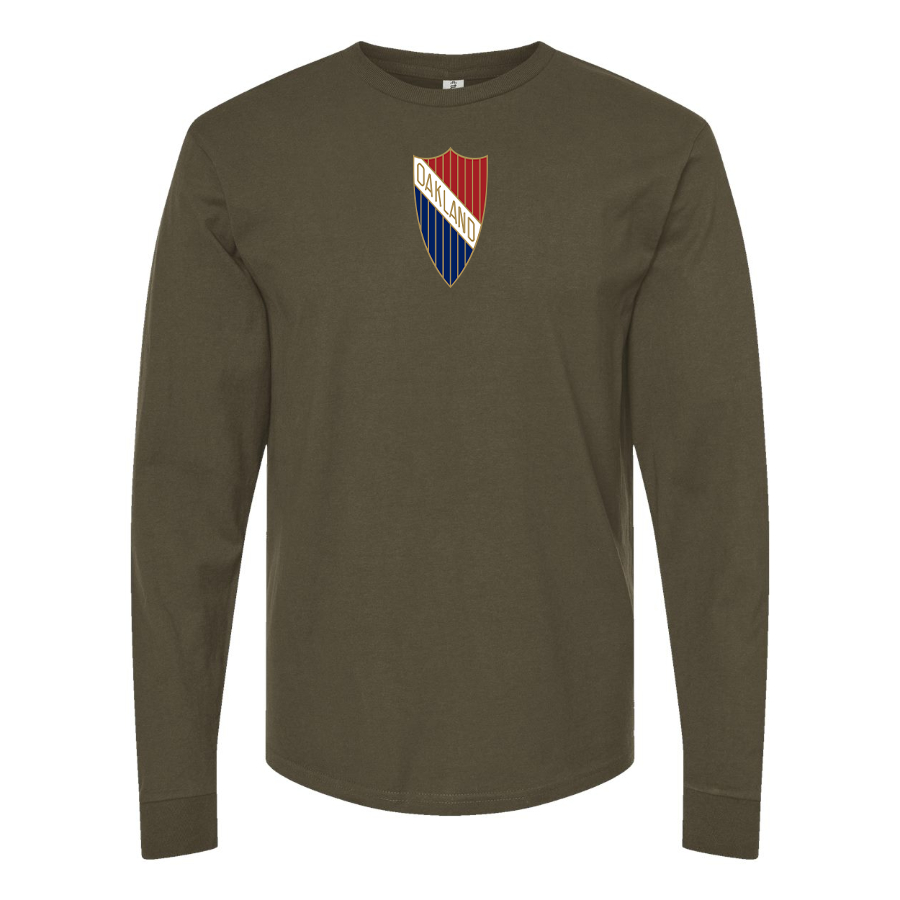 Men's Oakland Logo Long Sleeve T-Shirt