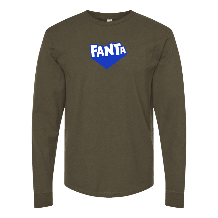 Men's Fanta Logo Long Sleeve T-Shirt