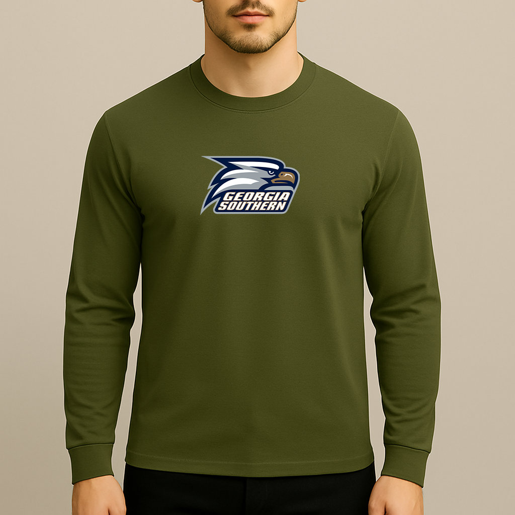 Men's Georgia Southern Eagles Logo Long Sleeve T-Shirt
