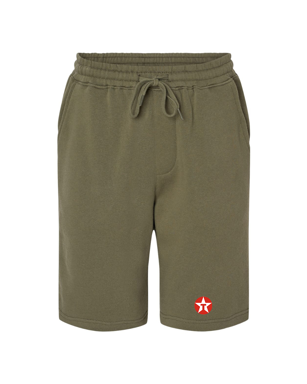 Men's Texaco Logo Independent Trading Co Midweight Fleece Shorts