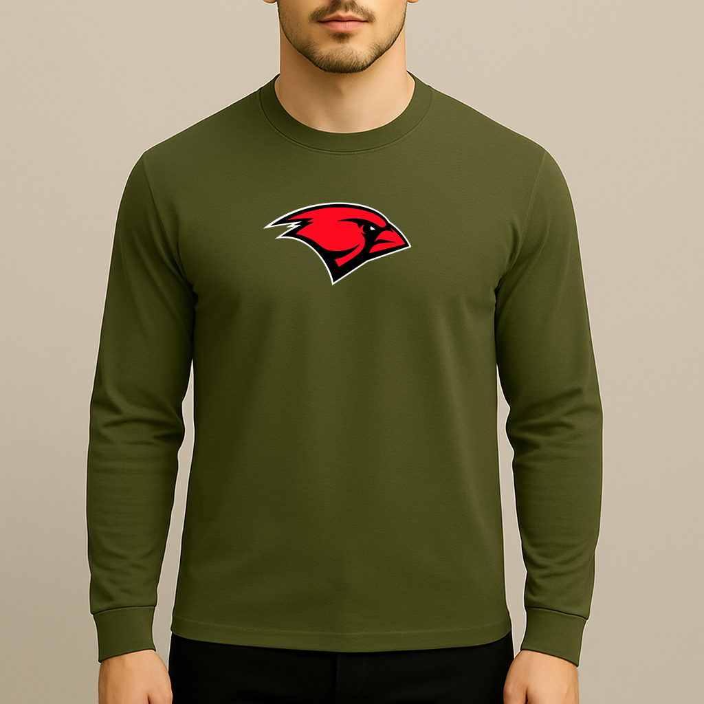 Men's Incarnate Word Cardinals Logo Long Sleeve T-Shirt