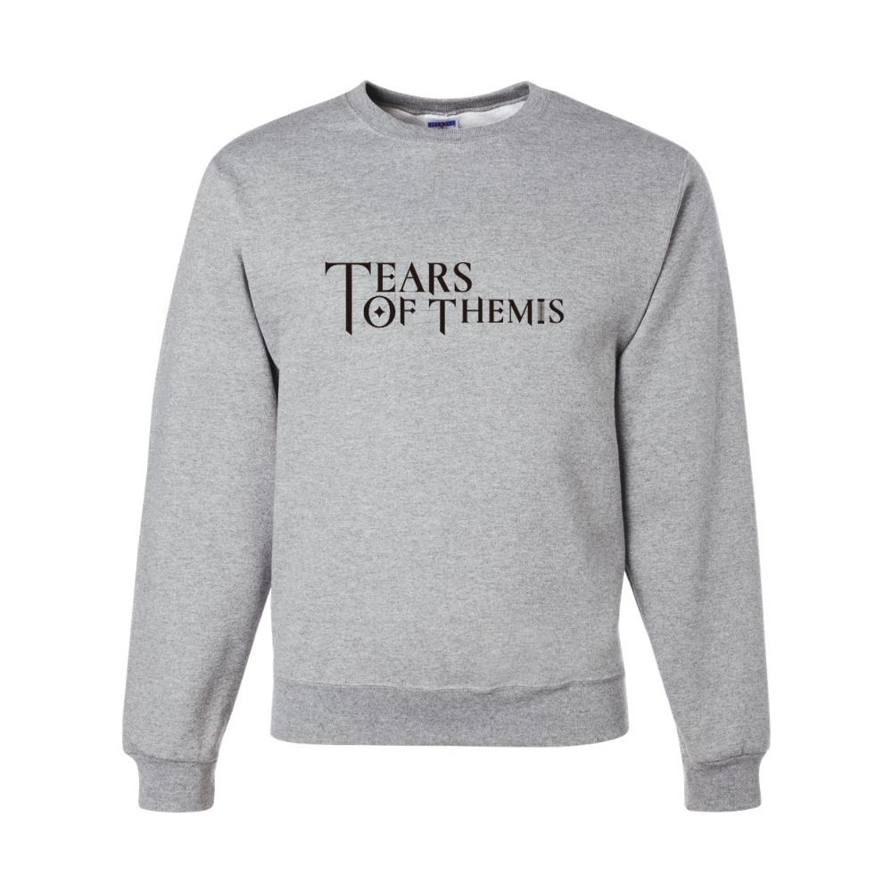 Men's Tear Of Themis Logo JERZEES NuBlend Crewneck Sweatshirt