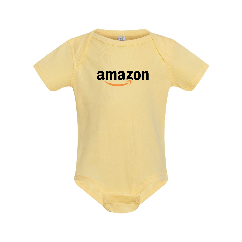 Amazon Logo Rabbit Skins Infant Baby Rib Bodysuit