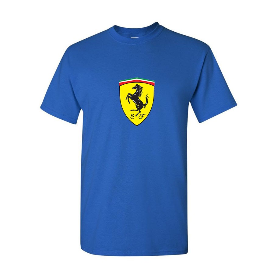 Men’s Ferrari Motorsport Car Cotton T-Shirt