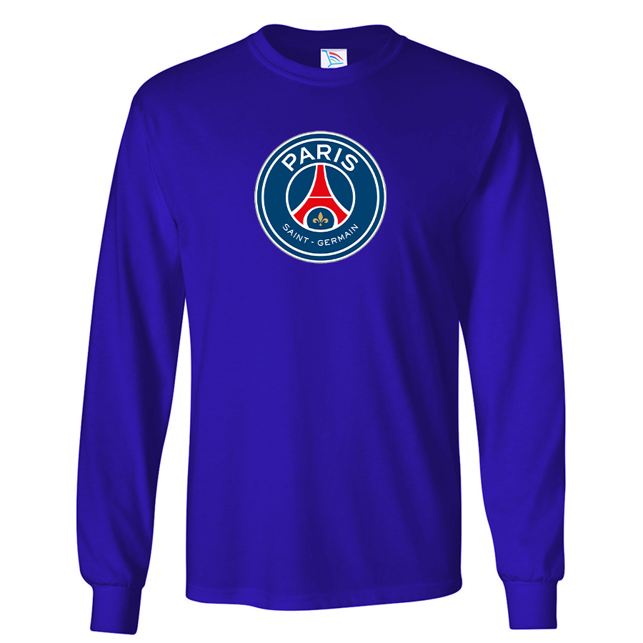 Men’s Paris Saint-Germain Soccer Long Sleeve T-Shirt