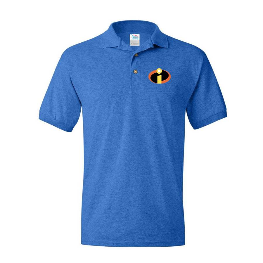 Men's The Incredibles Cartoon Dry Blend Polo