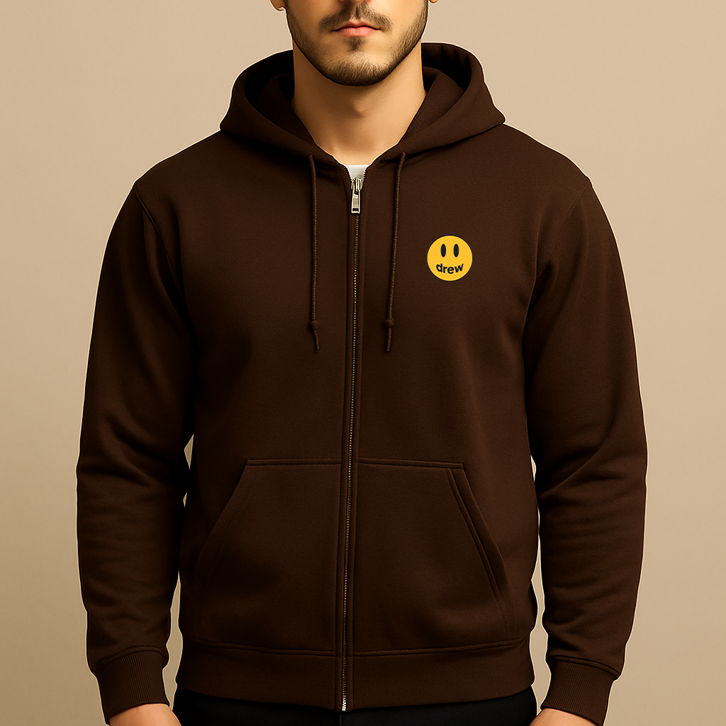 Men's Justin Bieber Drew Music Zipper Hoodie