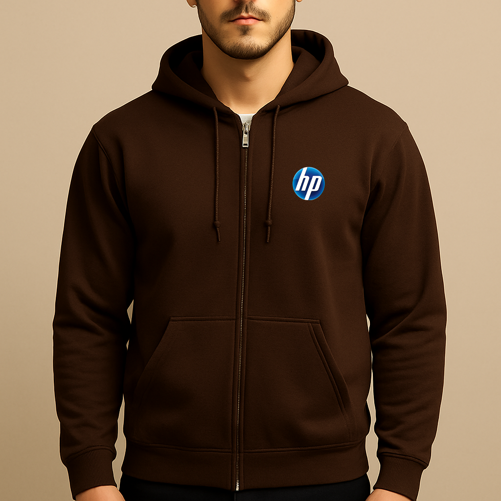Men's HP Logo Zipper Hoodie