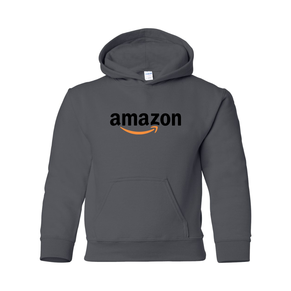 Youth Amazon Logo Gildan Heavy Blend Hooded Sweatshirt