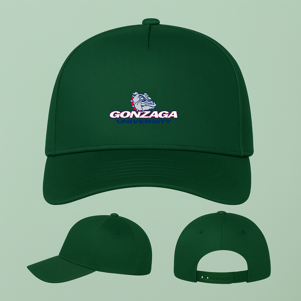George Gonzaga Bulldogs Logo Five Panel Twill Snapback Cap